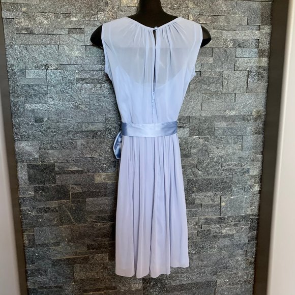 After Six bridesmaid Dress in Windsor Blue - Picture 7 of 9